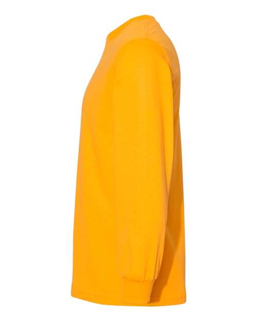 Heavyweight Cotton Long Sleeve Tee | USA Decoration