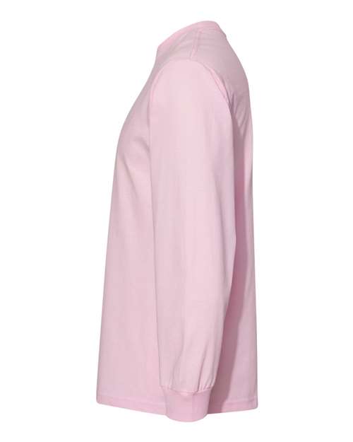 Heavyweight Cotton Long Sleeve Tee | USA Decoration