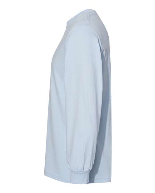 Heavyweight Cotton Long Sleeve Tee | USA Decoration