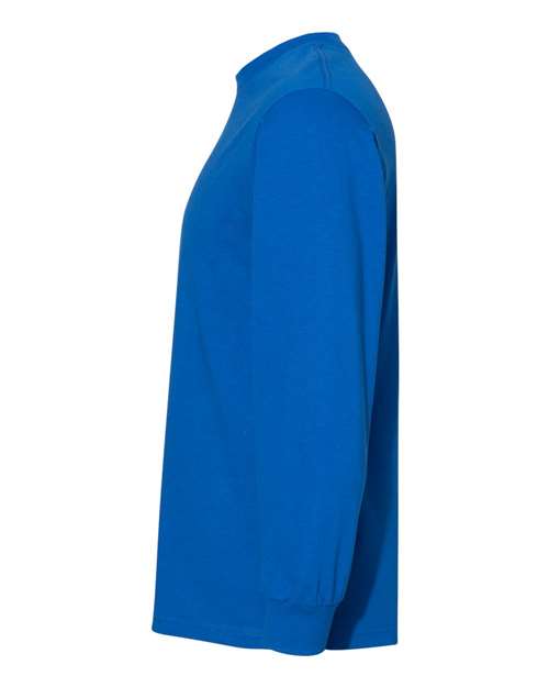 Heavyweight Cotton Long Sleeve Tee | USA Decoration