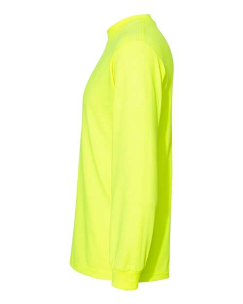 Heavyweight Cotton Long Sleeve Tee | USA Decoration