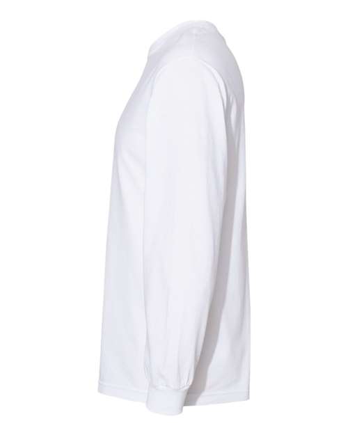 Heavyweight Cotton Long Sleeve Tee | USA Decoration