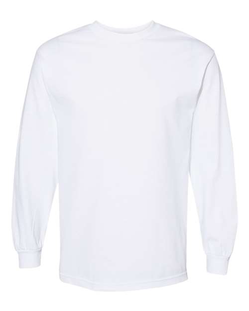 Heavyweight Cotton Long Sleeve Tee | USA Decoration