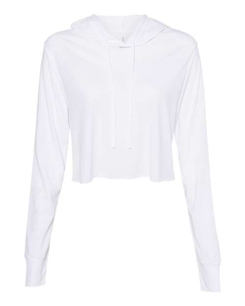 Women’s Triblend Crop Long Sleeve Hoodie | USA Decoration