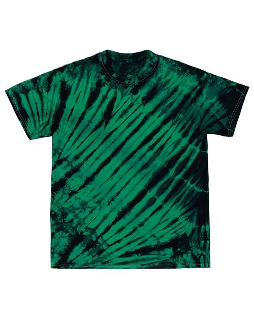 Tiger Stripe Tie-Dyed T-Shirt | USA Decoration