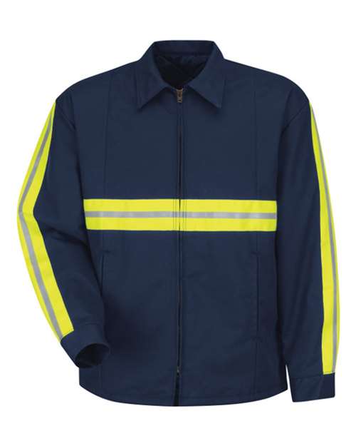 Enhanced Visibility Perma-Lined Panel Jacket - Tall Sizes | USA Decoration
