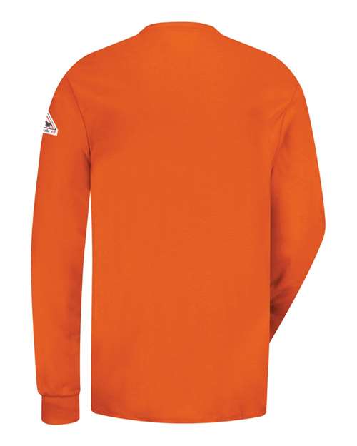 Long Sleeve Tagless Henley Shirt | USA Decoration