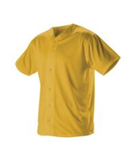 Youth Full Button Lightweight Baseball Jersey | USA Decoration