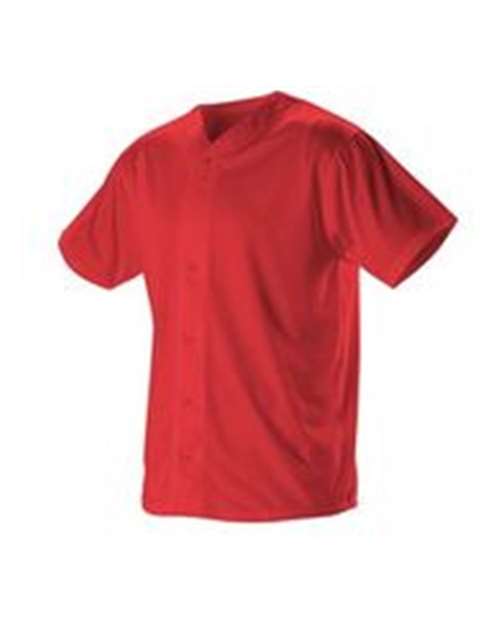 Youth Full Button Lightweight Baseball Jersey | USA Decoration