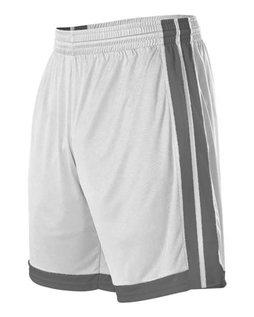 Women's Single Ply Basketball Shorts | USA Decoration