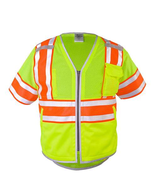 Premium Brilliant Series® Ultimate Reflective Class 3 Vest | USA Decoration