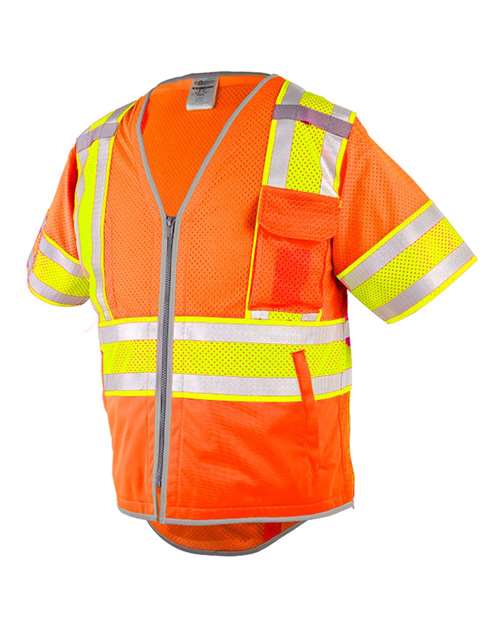 Premium Brilliant Series® Ultimate Reflective Class 3 Vest | USA Decoration