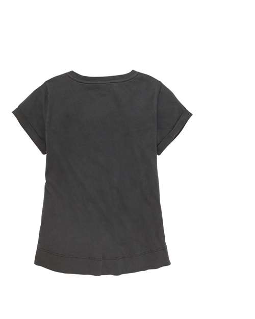 Women's Vintage Cuff Short Sleeve T-Shirt | USA Decoration