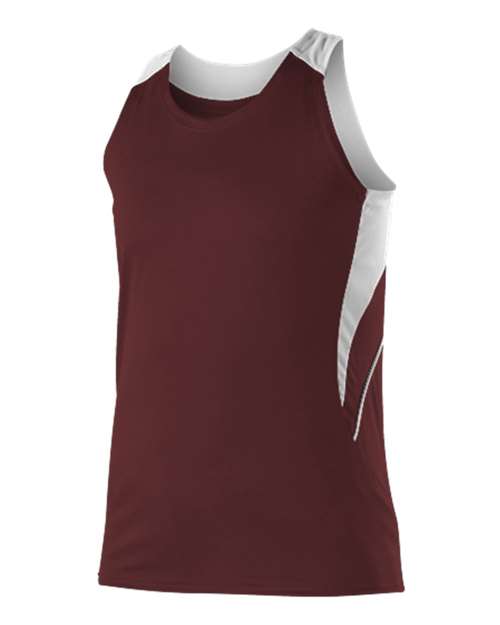 Women's Loose Fit Track Tank | USA Decoration