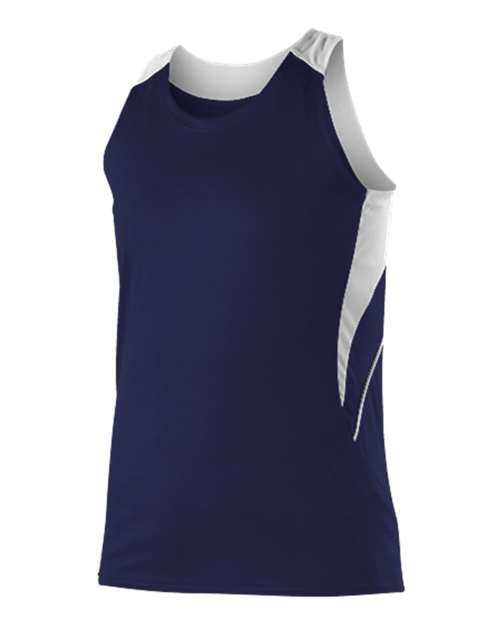 Women's Loose Fit Track Tank | USA Decoration