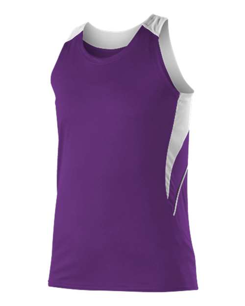 Women's Loose Fit Track Tank | USA Decoration