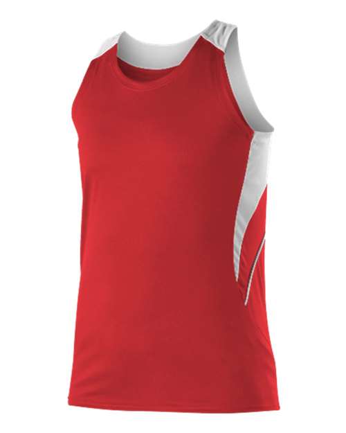 Women's Loose Fit Track Tank | USA Decoration
