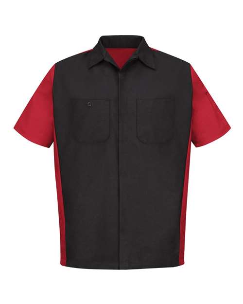 Short Sleeve Automotive Crew Shirt - Tall Sizes | USA Decoration
