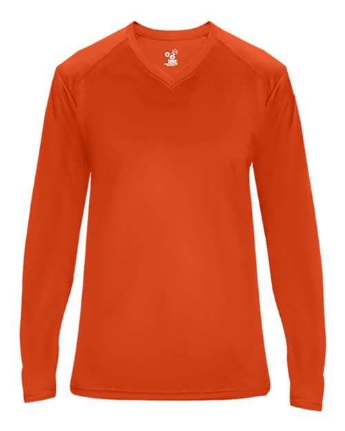 Ultimate SoftLock™ Women's V-Neck Long Sleeve T-Shirt | USA Decoration