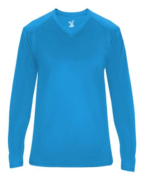 Ultimate SoftLock™ Women's V-Neck Long Sleeve T-Shirt | USA Decoration