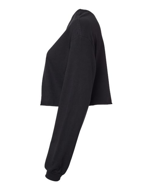 FWD Fashion Women's Crop Long Sleeve Tee | USA Decoration