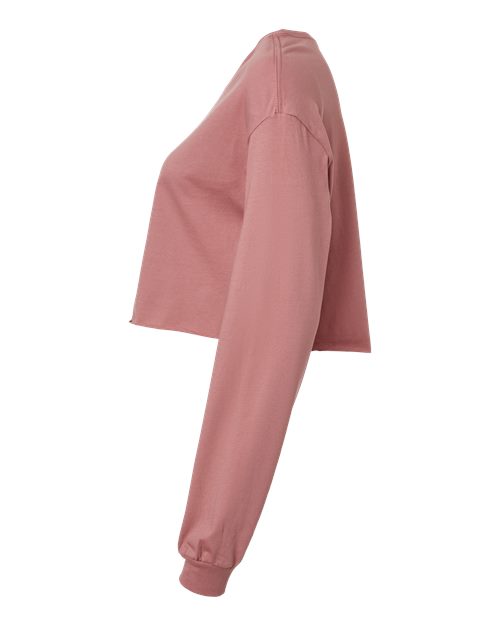 FWD Fashion Women's Crop Long Sleeve Tee | USA Decoration