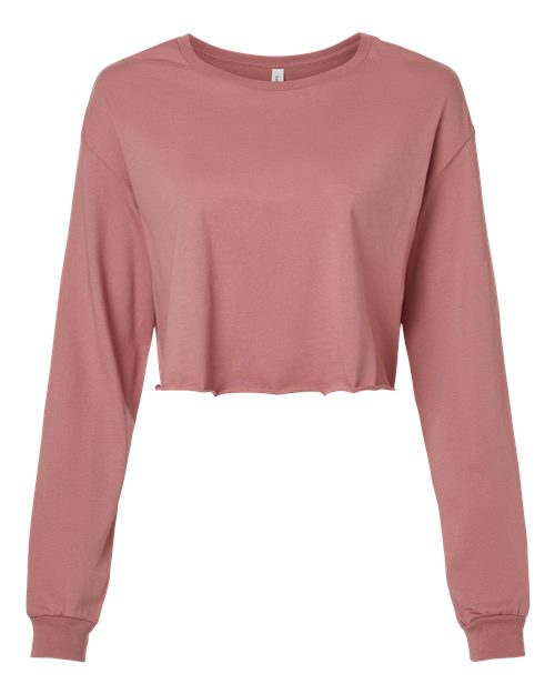FWD Fashion Women's Crop Long Sleeve Tee | USA Decoration