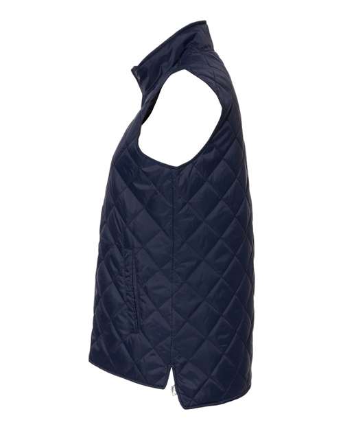 Women's Vintage Diamond Quilted Vest | USA Decoration