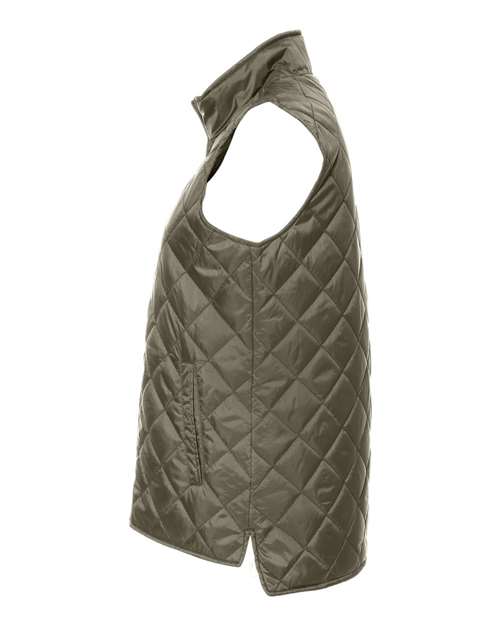 Women's Vintage Diamond Quilted Vest | USA Decoration