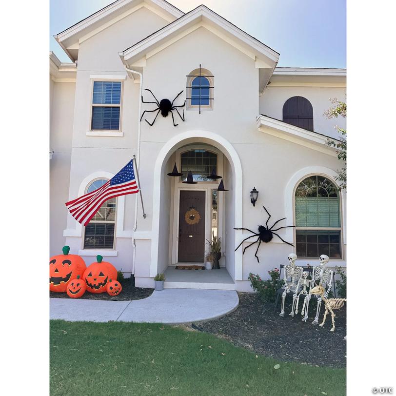 8.5' Long Inflatable Pumpkin Patch Yard Decoration