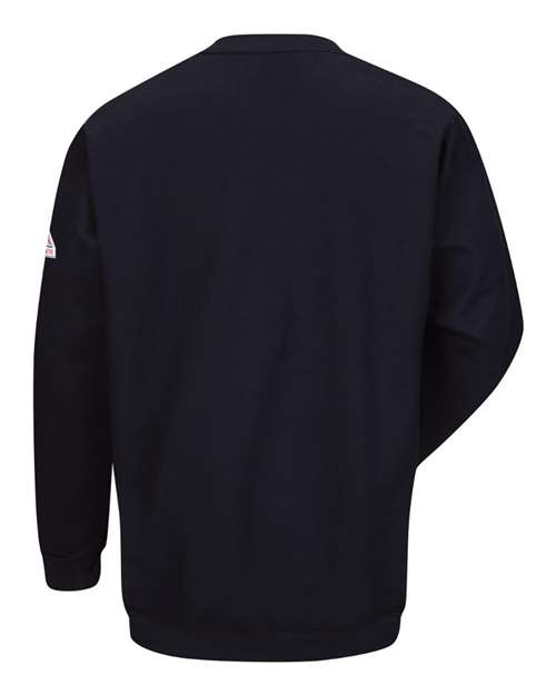 Pullover Crewneck Sweatshirt - Cotton/Spandex Blend - Tall Sizes | USA Decoration