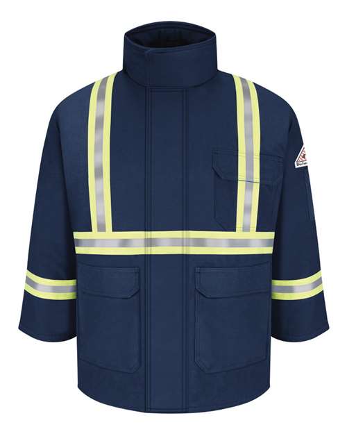Deluxe Parka With Reflective Trim - EXCEL FR® ComforTouch | USA Decoration
