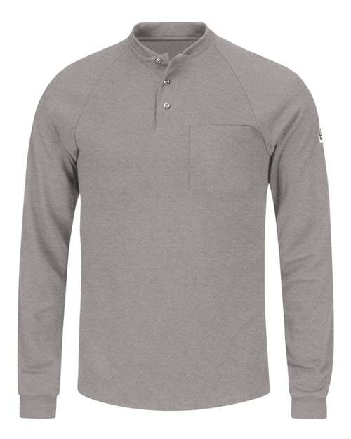 Long Sleeve Henley Shirt- CoolTouch®2 | USA Decoration