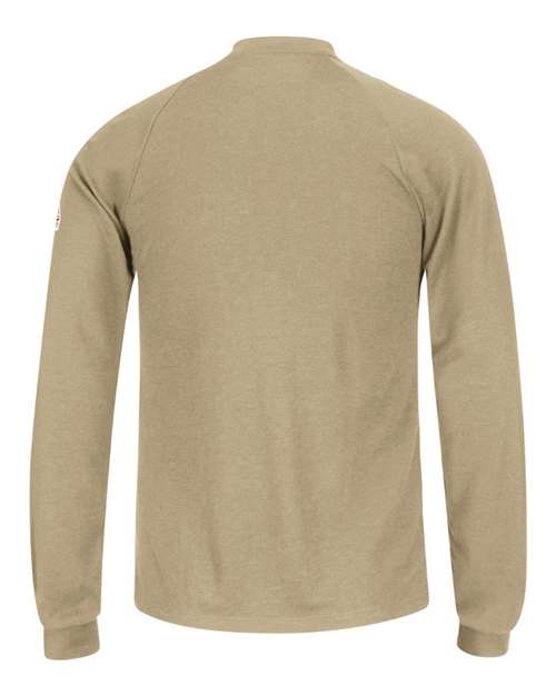 Long Sleeve Henley Shirt- CoolTouch®2 | USA Decoration