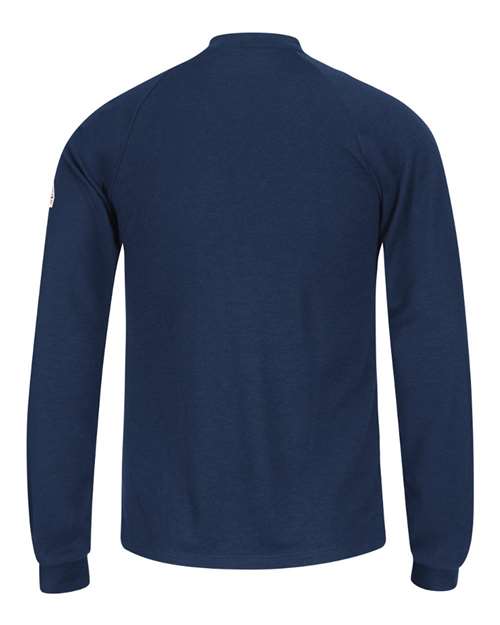 Long Sleeve Henley Shirt- CoolTouch®2 | USA Decoration