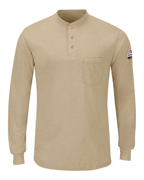Long Sleeve Henley | USA Decoration