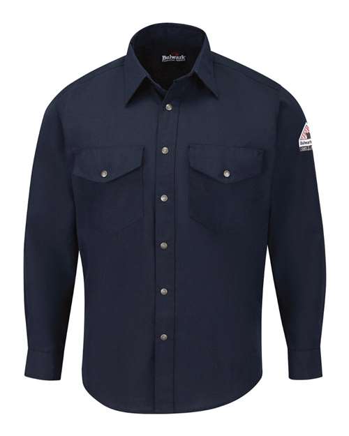 Snap-Front Uniform Shirt - Nomex® IIIA - 4.5 oz. - Tall Sizes | USA Decoration