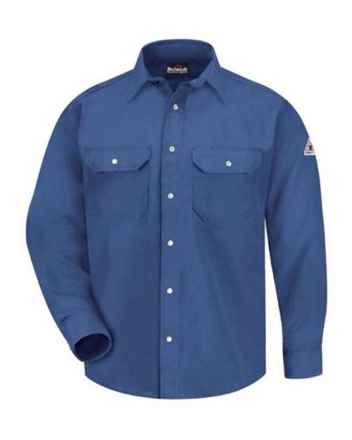 Snap-Front Uniform Shirt - Nomex® IIIA - 6 oz. - Tall Sizes | USA Decoration