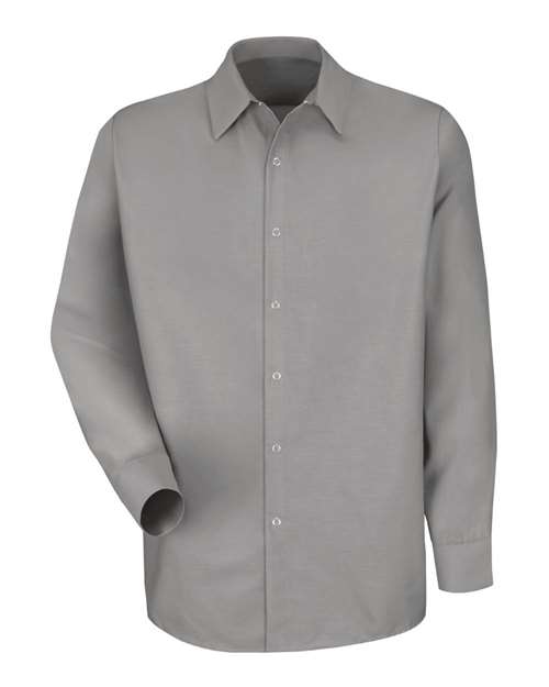 Specialized Pocketless Long Sleeve Work Shirt - Tall Sizes | USA Decoration