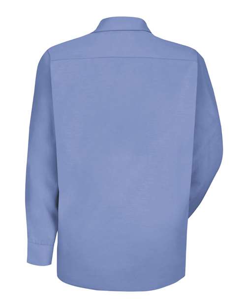 Specialized Pocketless Long Sleeve Work Shirt - Tall Sizes | USA Decoration