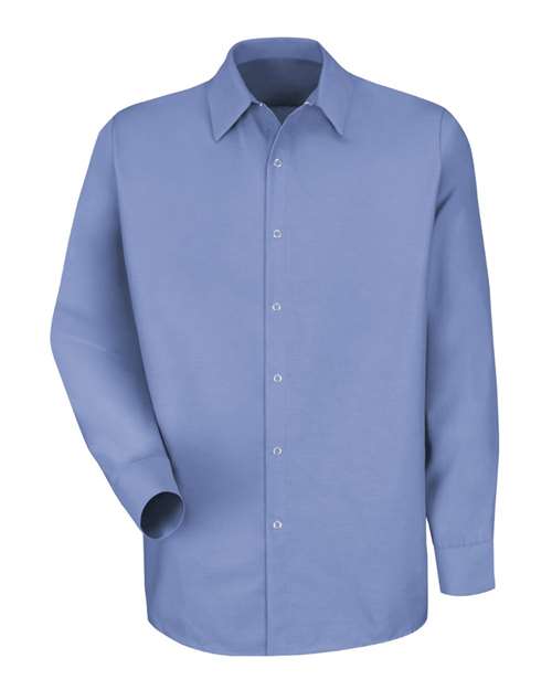 Specialized Pocketless Long Sleeve Work Shirt - Tall Sizes | USA Decoration