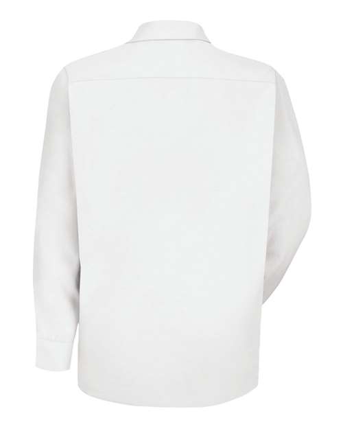 Specialized Pocketless Long Sleeve Work Shirt - Tall Sizes | USA Decoration