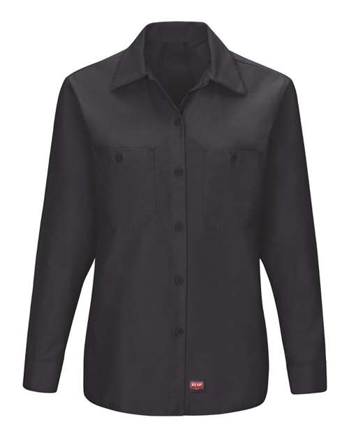 Women's Long Sleeve Mimix Work Shirt | USA Decoration