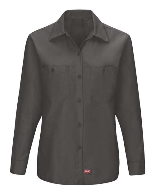 Women's Long Sleeve Mimix Work Shirt | USA Decoration