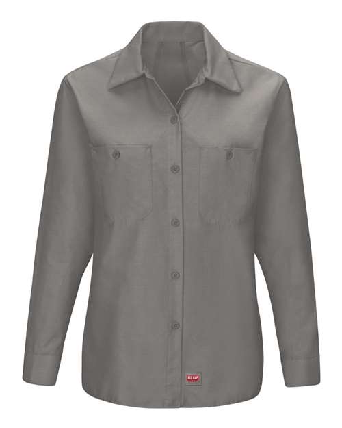Women's Long Sleeve Mimix Work Shirt | USA Decoration