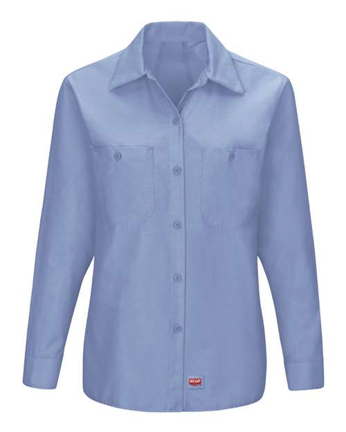 Women's Long Sleeve Mimix Work Shirt | USA Decoration