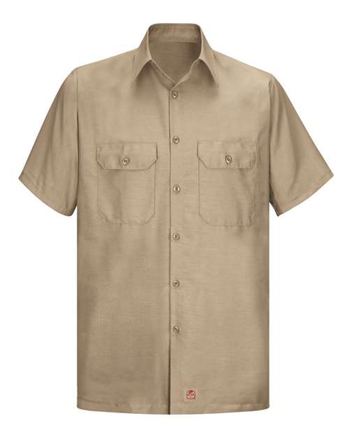 Ripstop Short Sleeve Work Shirt - Tall Sizes | USA Decoration