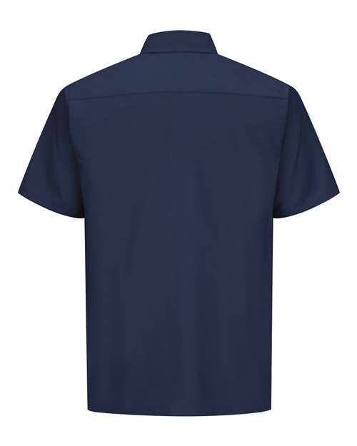Ripstop Short Sleeve Work Shirt | Tall Sizes | USA Decoration