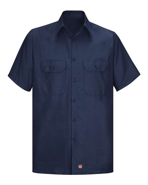 Ripstop Short Sleeve Work Shirt - Tall Sizes | USA Decoration