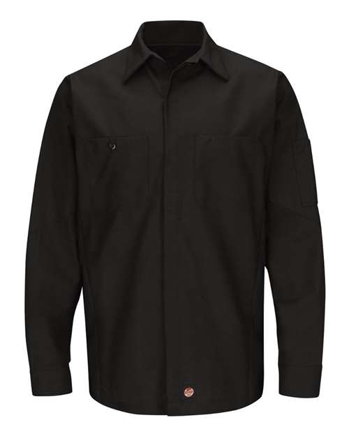 Long Sleeve Automotive Crew Shirt - Tall Sizes | USA Decoration